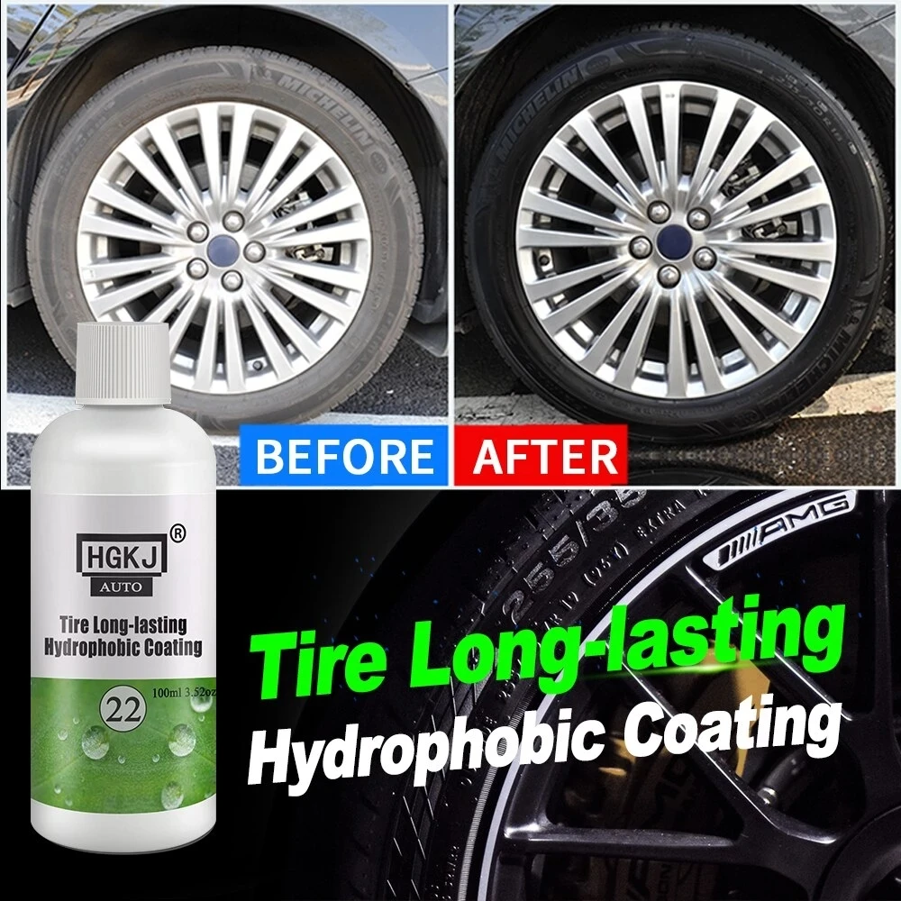 HGKJ Long-lasting Hydrophobic Coating Car Exterior Plastic