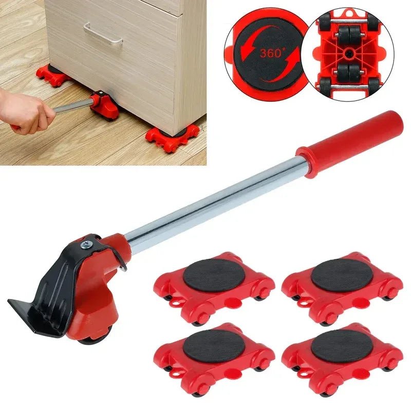 Set of 5 Heavy-Duty Furniture Moving Helper - Product Zone