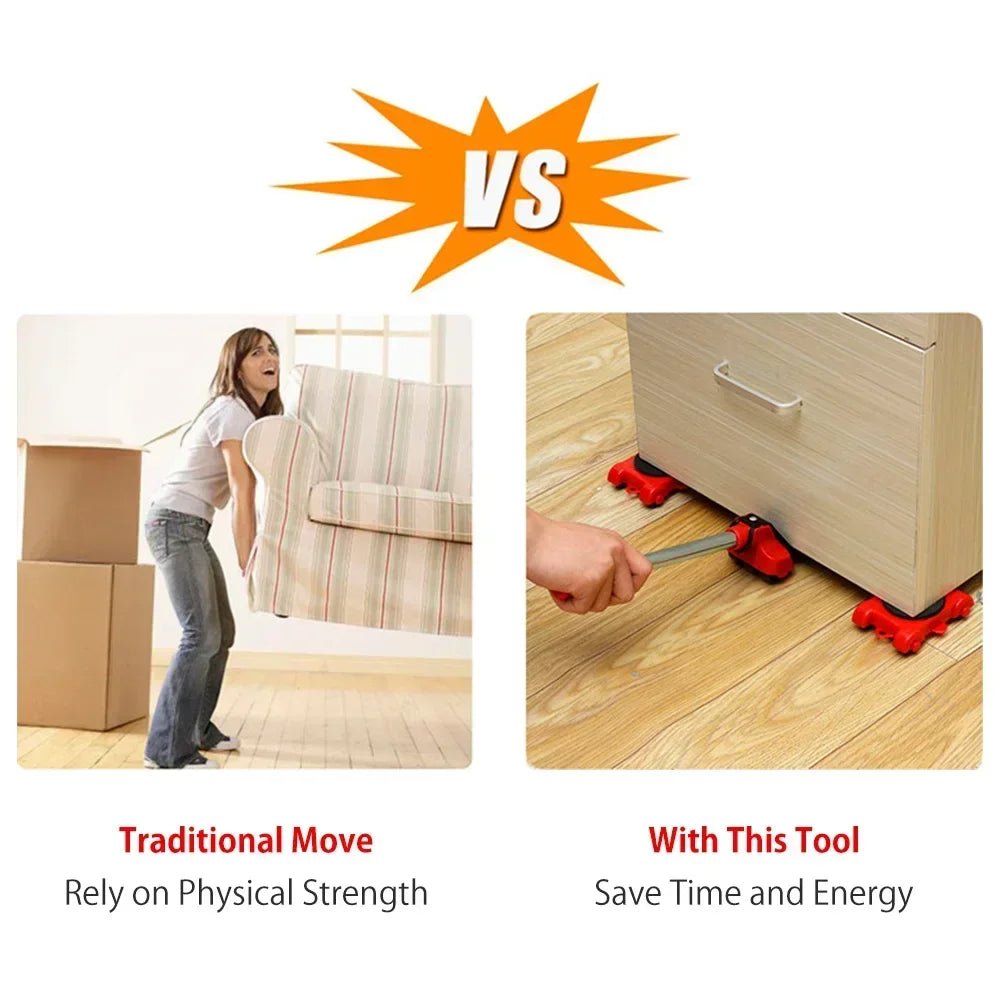 Set of 5 Heavy-Duty Furniture Moving Helper - Product Zone