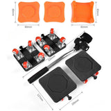 Set of 5 Heavy-Duty Furniture Moving Helper - Product Zone