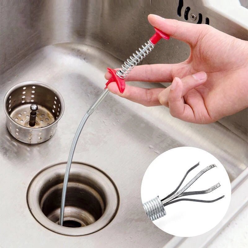 60-300cm Flexible Drain Cleaning Grabber Tool - Product Zone