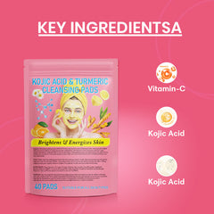 Turmeric kojic acid pads