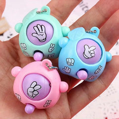 Mini Rock-Paper-Scissors Keychain Pendant Toys for Kids Birthday Party Favors Goodie Bag Wedding Baby Shower Gifts
