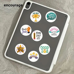 Inspirational English Stickers , Durable, Easy-to-Apply