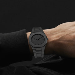 Black Arabic Aura Watch