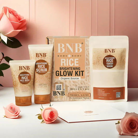 Rice Extract Facial Kit For Bright & Glowing Skin