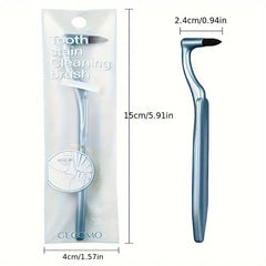 Plaque-Removing Manual Tooth Stain Cleaning Brush