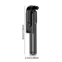 Wireless Remote Selfie Stick Tripod, Stainless Steel