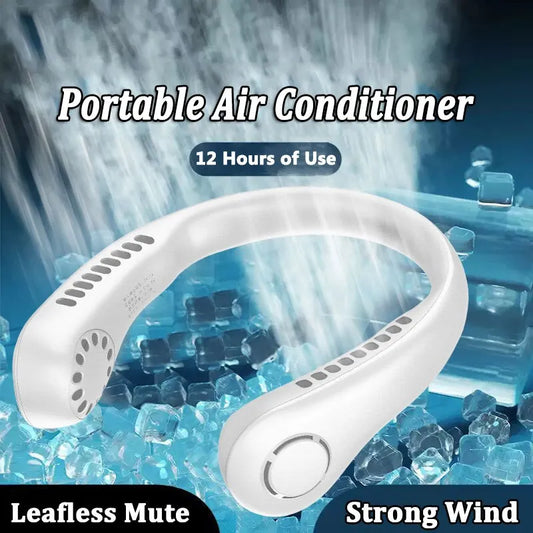 Hanging Neck Fan With Adjustable Neck Band