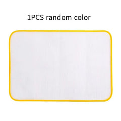 Protective Insulation Ironing Board Cover Cloth Guard Press Mesh Random Colors High Temperature Pad Ironing against Pressing