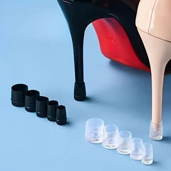 Elegant high heels heel cover - silent, non-slip, noise, slim design