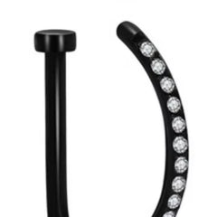 Stainless Steel Fake Nose Piercing Jewelry for Men D Shape Nose Ring for Women Faux Piercing Nez Nariz Falso Body Jewelry