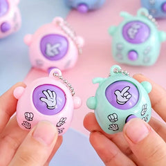 Mini Rock-Paper-Scissors Keychain Pendant Toys for Kids Birthday Party Favors Goodie Bag Wedding Baby Shower Gifts