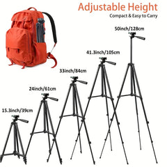 ZOMEI Wireless Mobile Tripod, Lightweight 127.0 cm Adjustable Travel Video Tripod