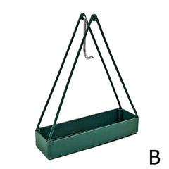Mosquito Coil Holder with Tray Wrought Iron Triangular Repellent Incense Rack Tool Home Mosquito Shape Decor S7N4