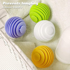 Reusable Soft Rubber Laundry Balls Clothes Hair Anti Winding Cleaning Tools