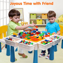 5 in 1 Building Blocks Table with Chair