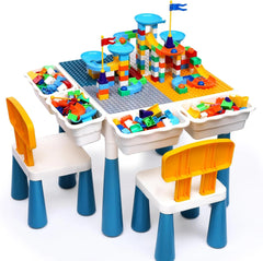 5 in 1 Building Blocks Table with Chair