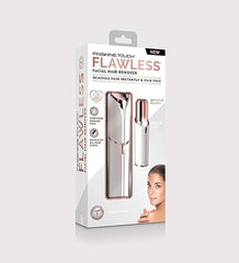 Flawless facial hair removal