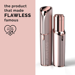 Flawless facial hair removal
