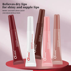 Ocheal 5 Colors Moisturizing Lip Mask Glaze Colored Lipstick Glass Colored Lip Gel Lip Balm Lipstick Lip Color Mouth Beauty