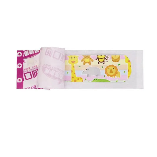 120Pcs Cute Cartoon Medical Patch Waterproof Wound Adhesive Bandages Dustproof Breathable First Band Aid for Kids