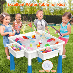 5 in 1 Building Blocks Table with Chair
