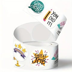 Inspirational English Stickers , Durable, Easy-to-Apply