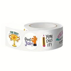 Inspirational English Stickers , Durable, Easy-to-Apply