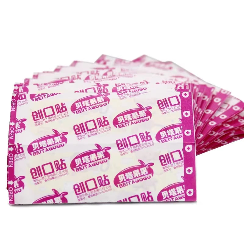 120Pcs Cute Cartoon Medical Patch Waterproof Wound Adhesive Bandages Dustproof Breathable First Band Aid for Kids
