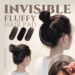 Invisible fluffy hair pad