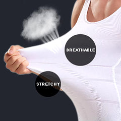 Slim and Lift Men Slimming Body Shaper Vest for Summer & Winter