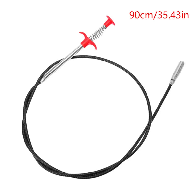 60-300cm Flexible Drain Cleaning Grabber Tool