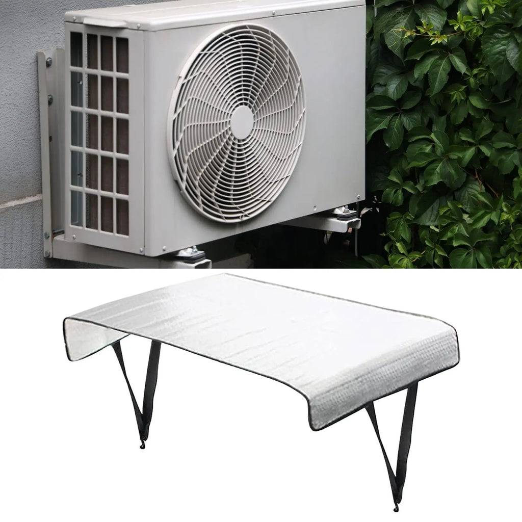 Air conditioner outdoor unit protective cover