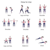 11Pcs/Set 150LB Fitness Band Set - Product Zone