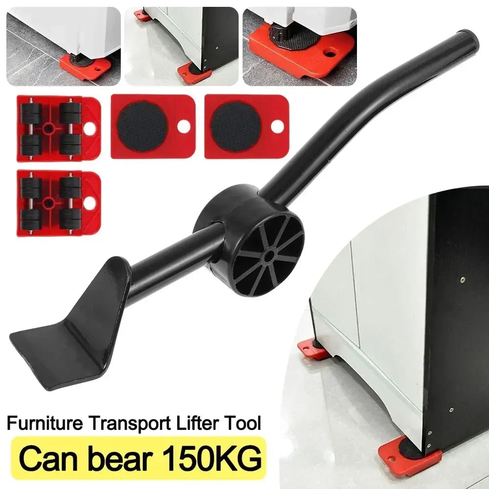Set of 5 Heavy-Duty Furniture Moving Helper - Product Zone