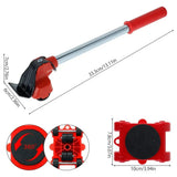 Set of 5 Heavy-Duty Furniture Moving Helper - Product Zone