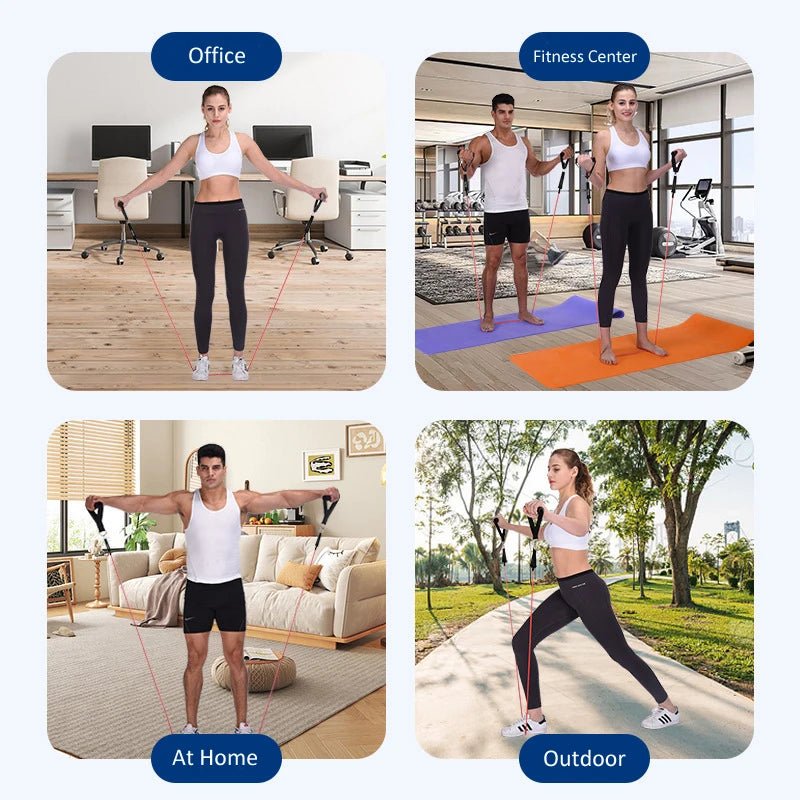 11Pcs/Set 150LB Fitness Band Set - Product Zone