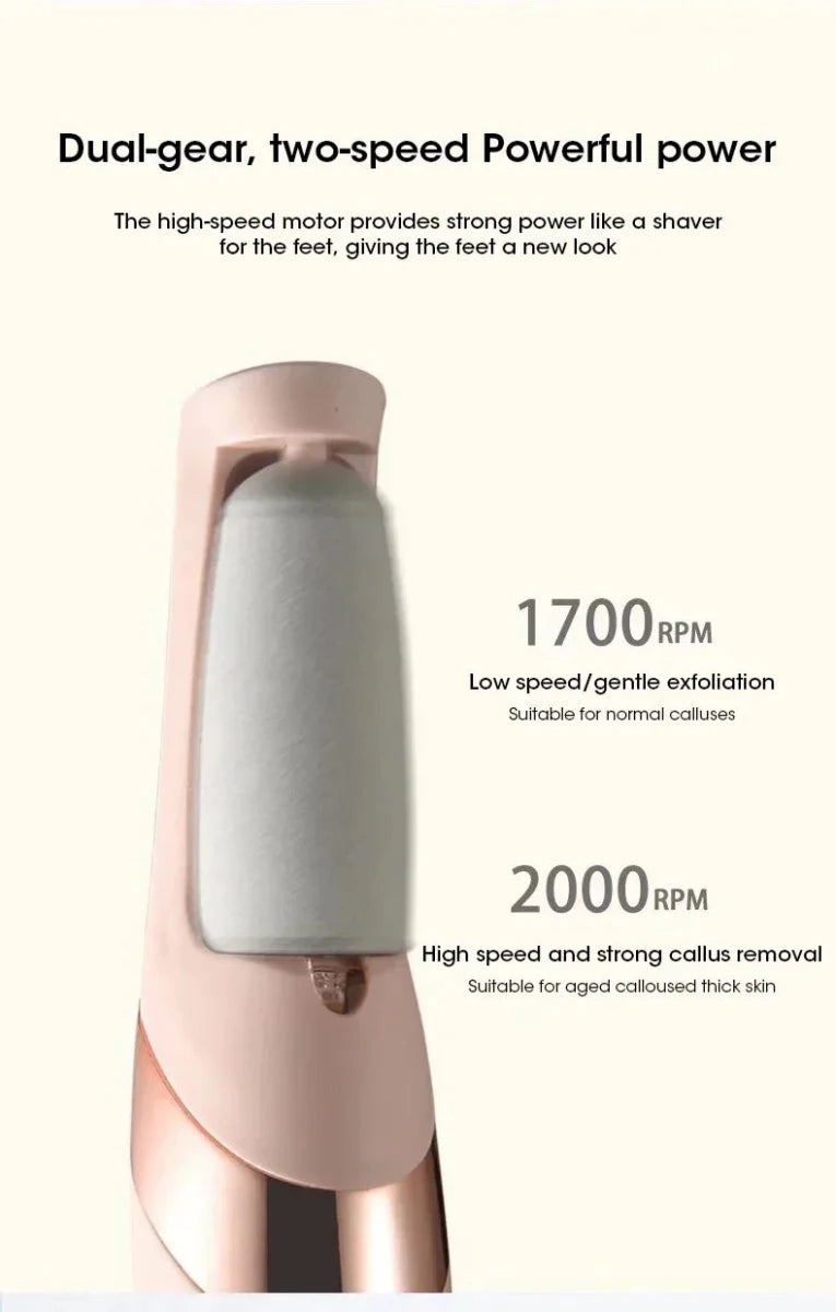 Electric Callus Remover for Feet Rechargeable Foot File Pedicure - Product Zone