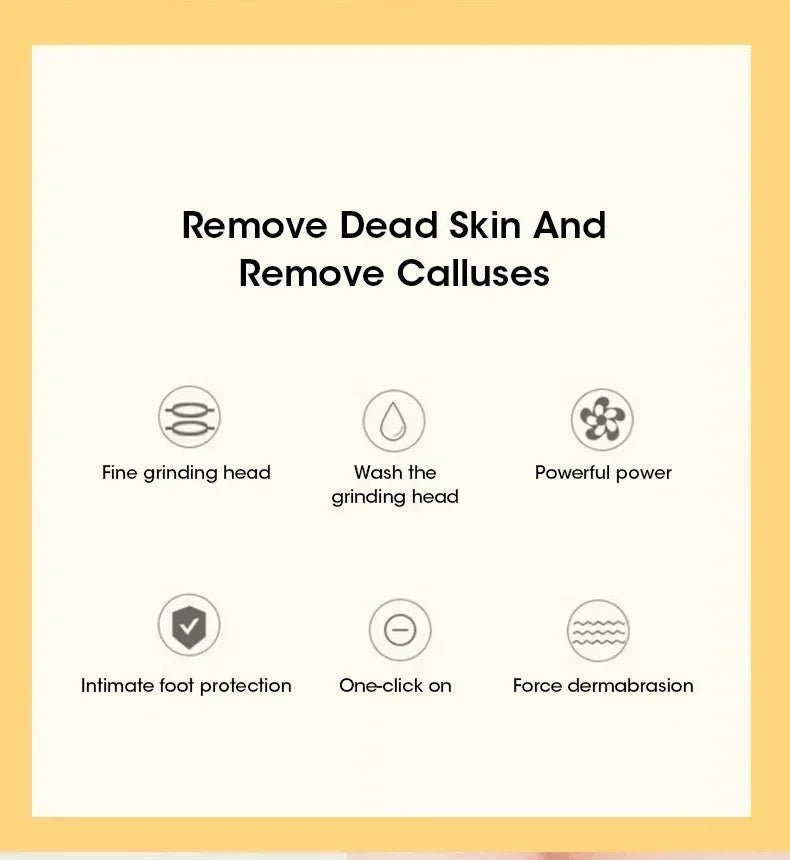 Electric Callus Remover for Feet Rechargeable Foot File Pedicure - Product Zone