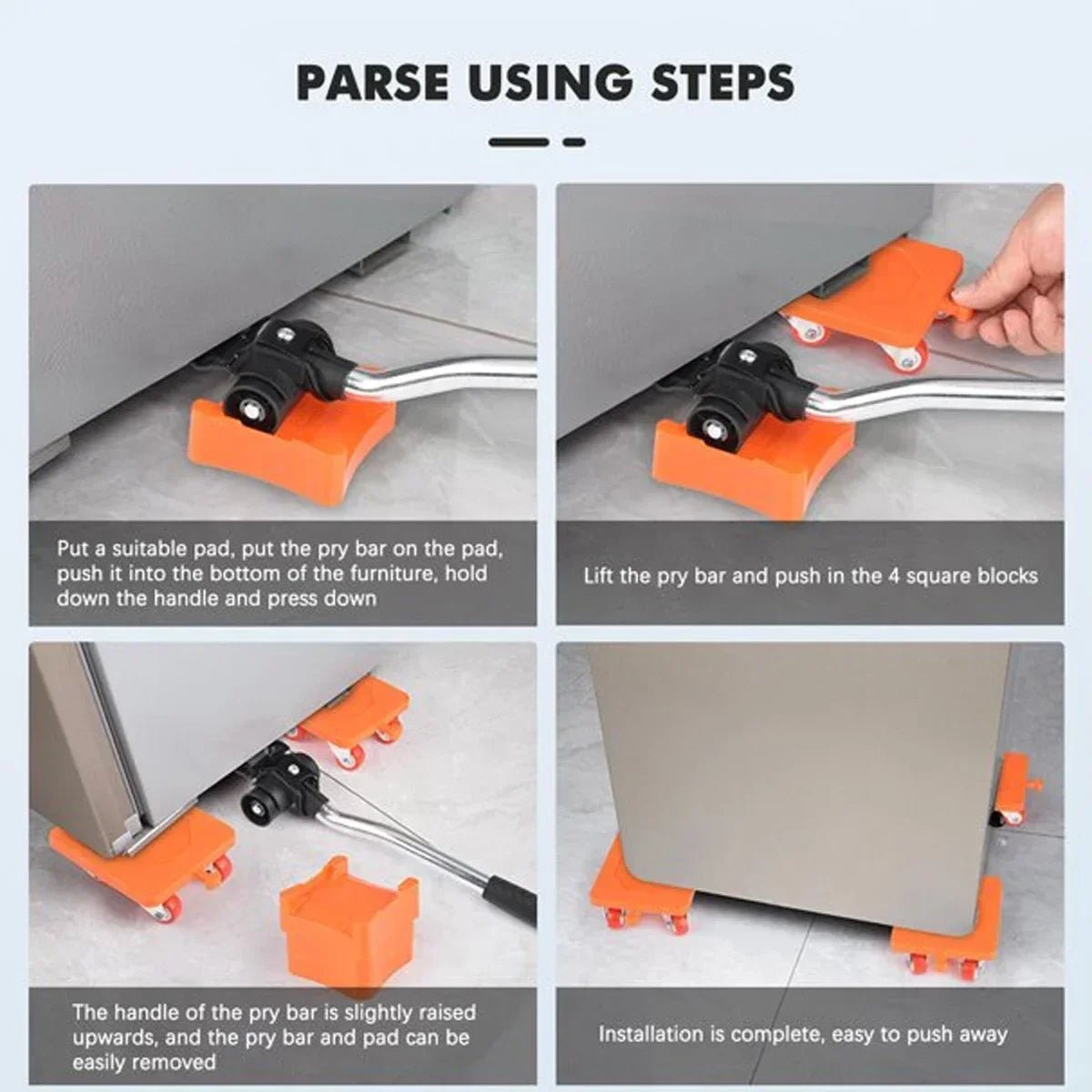 Set of 5 Heavy-Duty Furniture Moving Helper - Product Zone