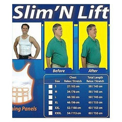 Slim and Lift Men Slimming Body Shaper Vest for Summer & Winter
