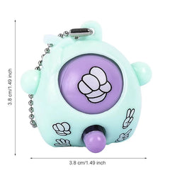 Mini Rock-Paper-Scissors Keychain Pendant Toys for Kids Birthday Party Favors Goodie Bag Wedding Baby Shower Gifts