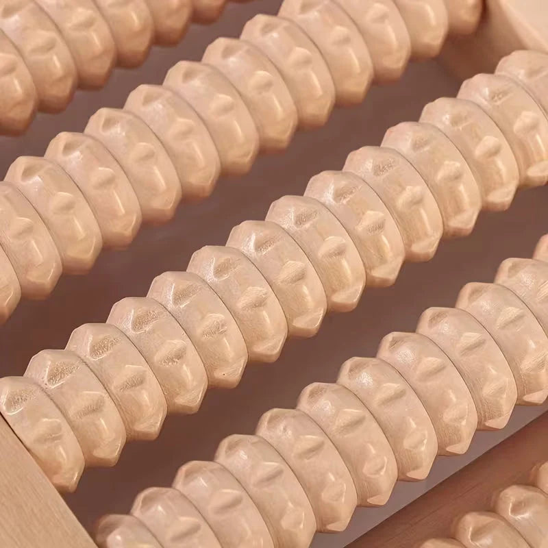 Wooden Foot Massager for Stress & Pain Relief - Product Zone
