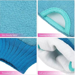 Exfoliating Bath Gloves for Smooth Skin Shower Spa Massage Body Bath Towel Removes Dead Skin Cells Bath Brushes Sponges