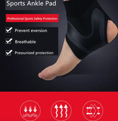 Breathable Elastic Ankle pain relief Brace & Stabilizer