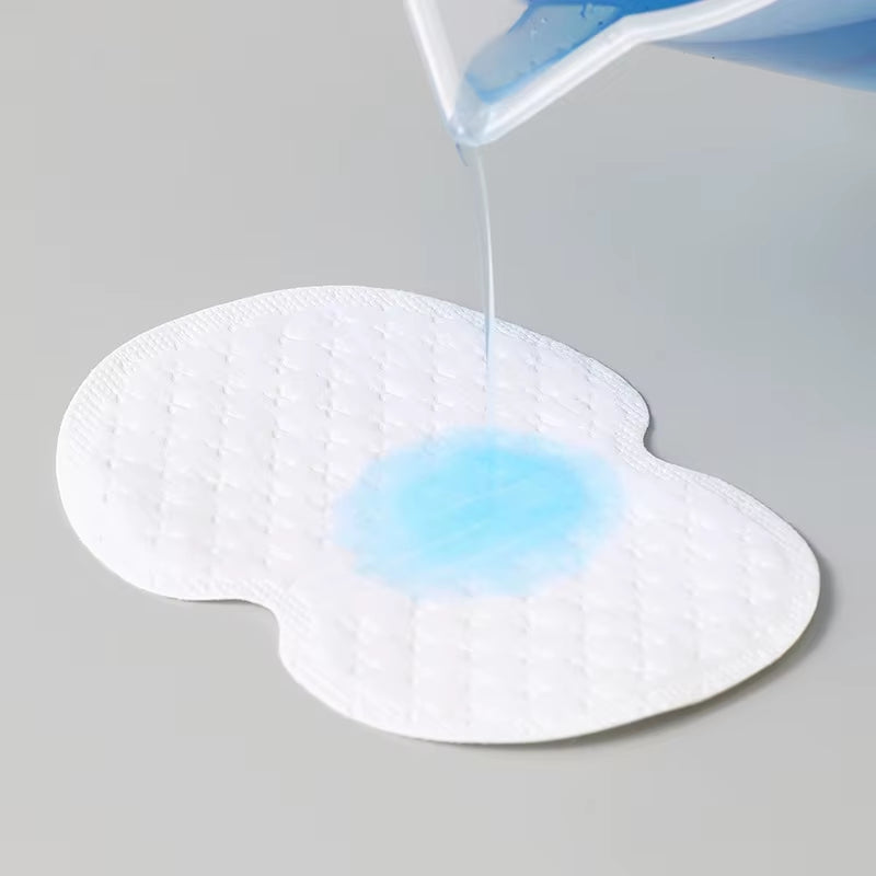 50Pcs Armpit Sweat Pads Underarm Ultra-Thin Breathable Disposable Pad Summer Armpit Care Absorbing Deodorant Pads for Women Men