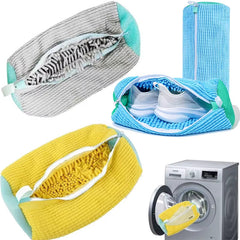 1PC Washing Shoes Bag Protector Reusable Plastic Shoe Washing Bag Washing Shoes Machine Friendly Laundry Bag Drying Bags