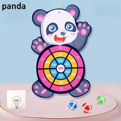 Back-to-School Season Cute Animal Style Children's Game Toy Throw and Stick Ball