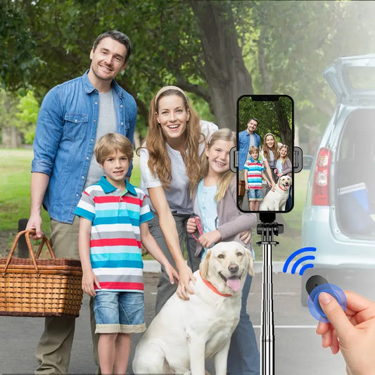 Cell Phone Selfie Stick Tripod, Extendable Selfie Stick All-in-1